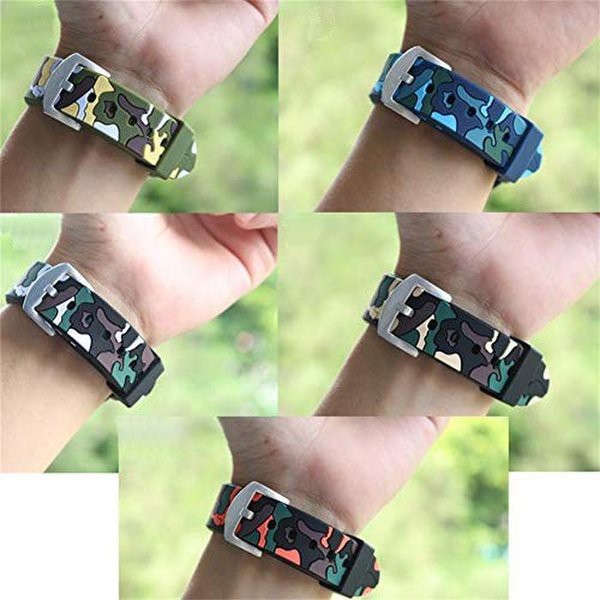 Strap Apple Watch Camo Army Style Rubber Band