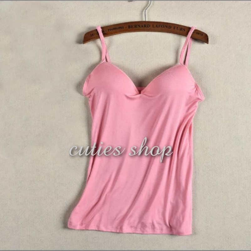 TANK TOP BUSA TEBAL 2,5CM ADA KAWAT, NEW MODEL, BAHAN SPANDEX PREMIUM