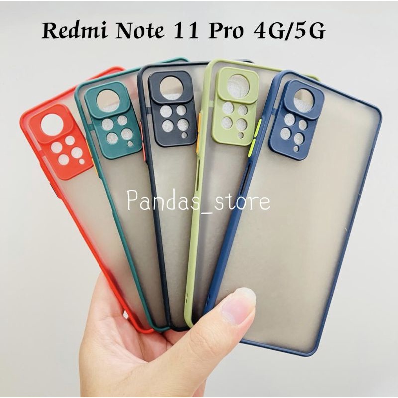 Case Redmi Note 11 Pro 4G / 5G Softcase My choice Original + Pelindung Kamera (PsS)