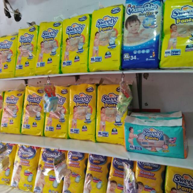 Pempres baby sweety berbagai ukuran