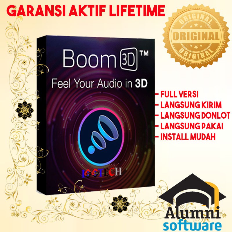 [FULL VERSION] Boom 3D 1.2.4 - GARANSI AKTIVASI