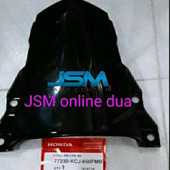 COVER TAIL PET BODY TIGER REVO 2008 HITAM ORI AHM 77230-KCJ-650FMB ORI ORIGINAL
