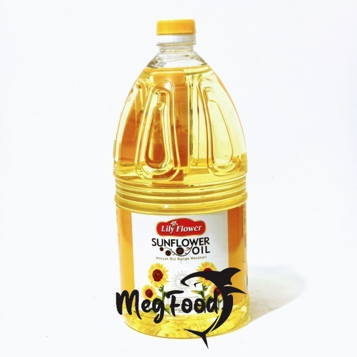 

Lily Flower Sunflower Oil l Minyak Bunga Matahari 2 Liter