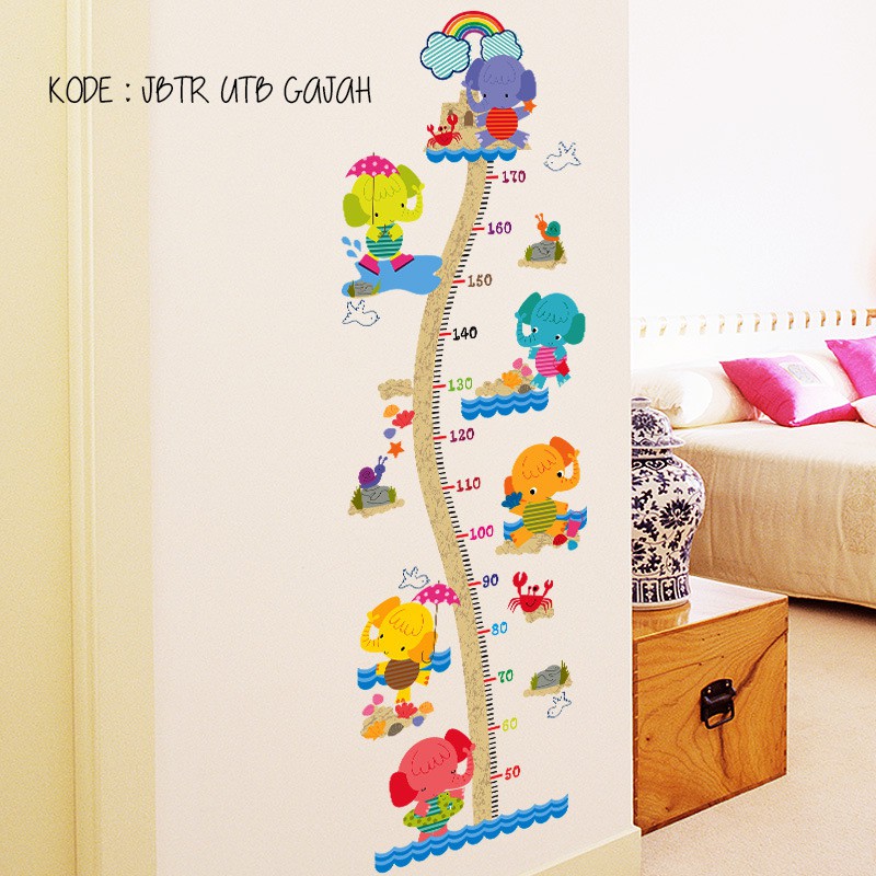 WALLSTICKER UTB GAJAH STICKER UTB 35 WALLSTIKER DINDING UTB STIKER UTB GAJAH 35 @banyak