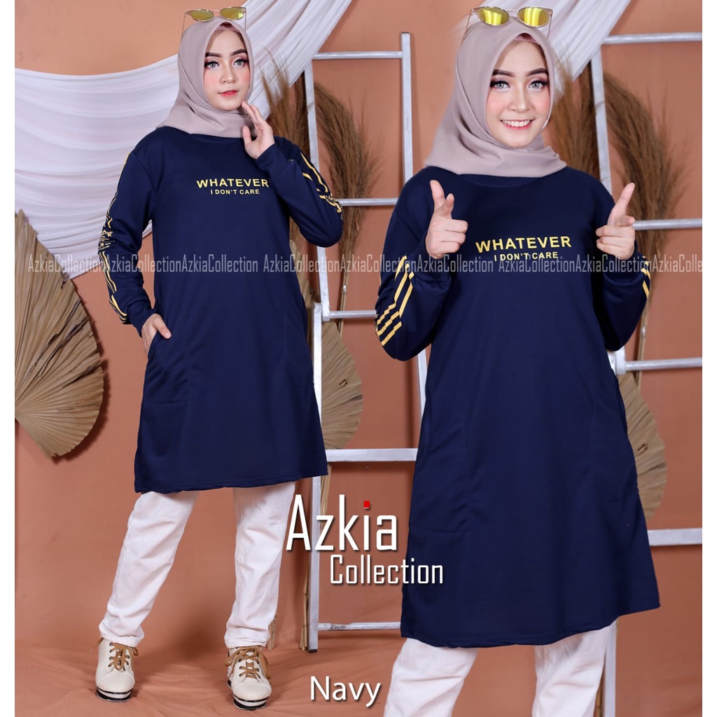 tunik wanita kaos babyterry