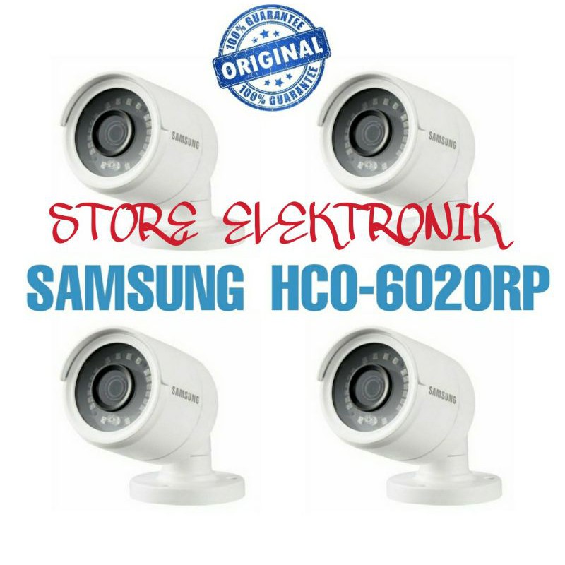 Paket Cctv Samsung Dvr 4 Chn 4 Cctv Samsung Outdoor Original Samsung FULL HD 1080