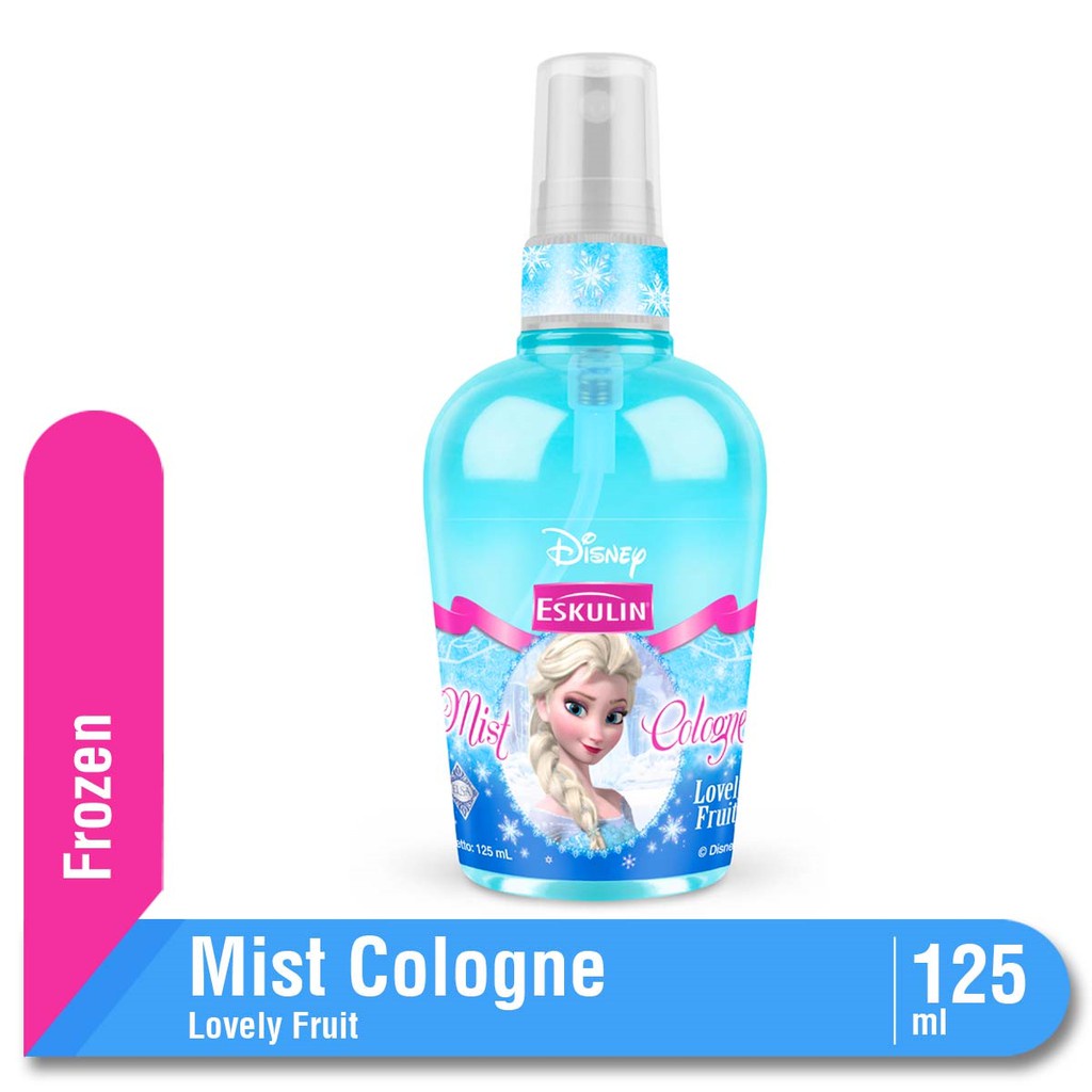 Eskulin Mist Cologne princess 125ml biru pink splash cologne kartun princes botol