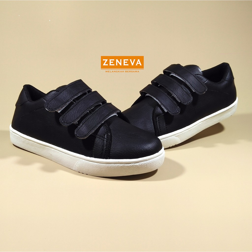 Sepatu Zeneva Striples Sneakers Wanita 3 WARNA