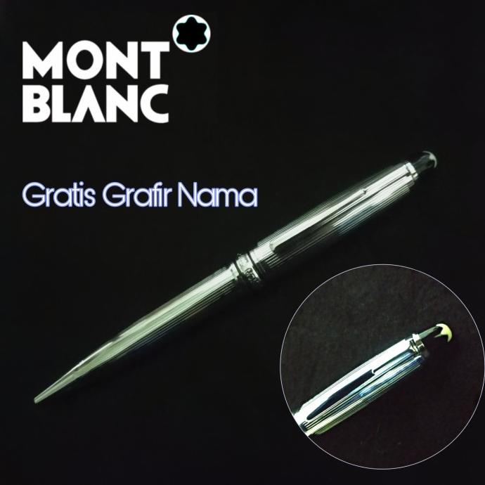 

pulpen ballpoint mewah Montblanc meisterstuck Solitaire gratis grafir ---Terbaru---