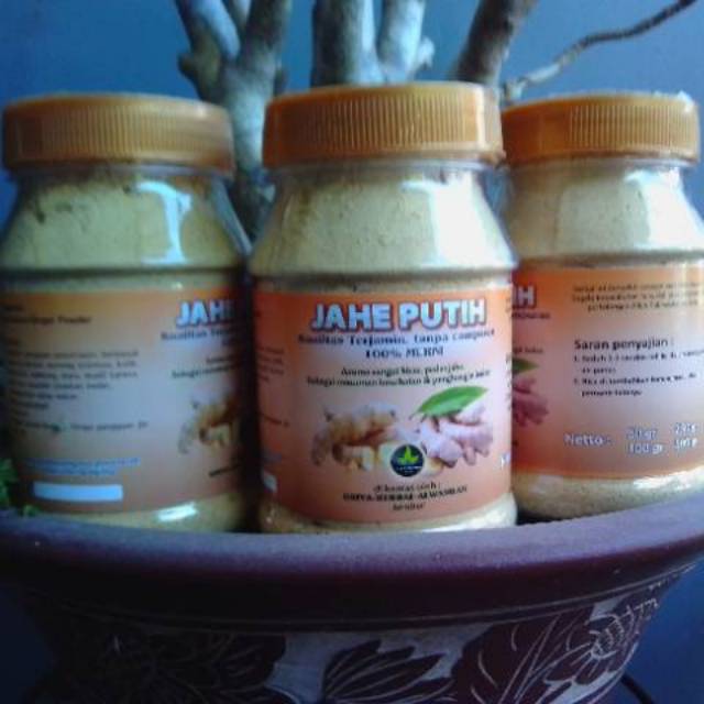 

Jahe putih 100 gr ( plus Bidara )