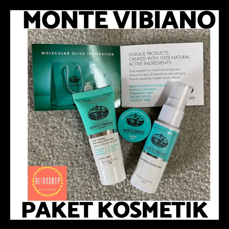 PAKET KOSMETIK CASTELLO MONTE VIBIANO ORIGINAL