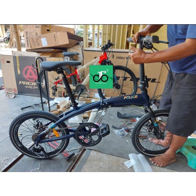 Sepeda lipat 20" Police Milan 2021