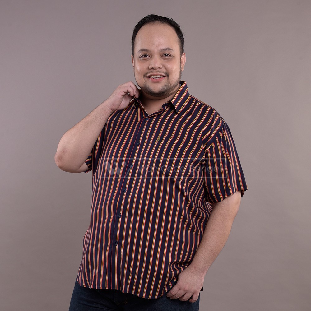 

WGB Kemeja Midnight Stripes Big Size Jumbo XXL XXXL WGB