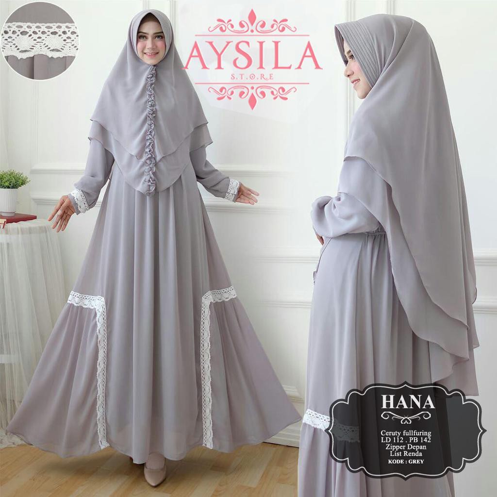 gamis syari hana