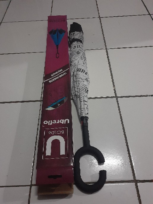 Bolde Ubrello Inverter Graphic Umbrella Payung Premium Terbalik Warna