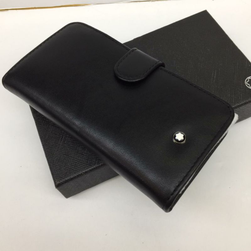 Dompet Kartu Card Holder MONTBLANC banyak slot kantong