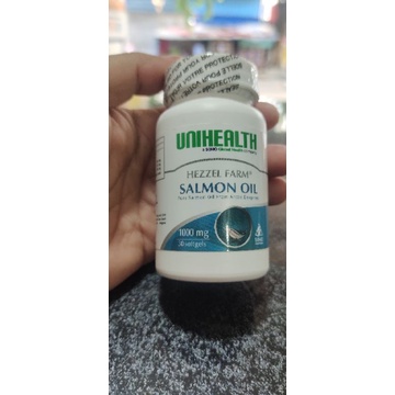 salmon oil 100% original unihealth isi 30