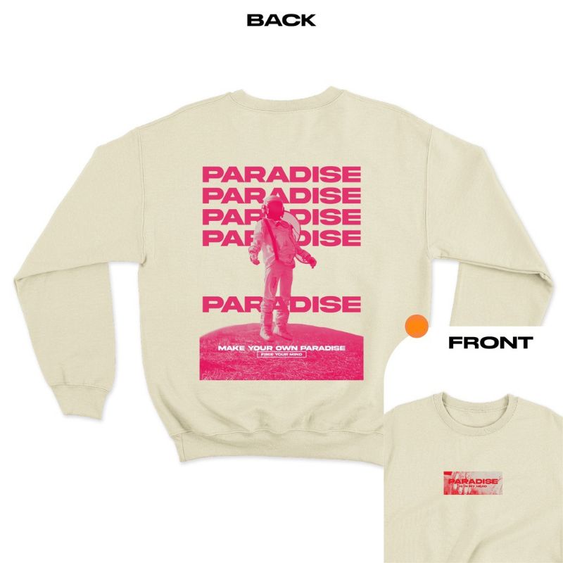 Sweater crewneck unisex (Paradise)