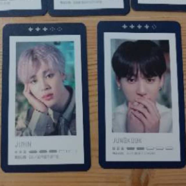 BTS Guestbook Card 5th Muster Magic Shop