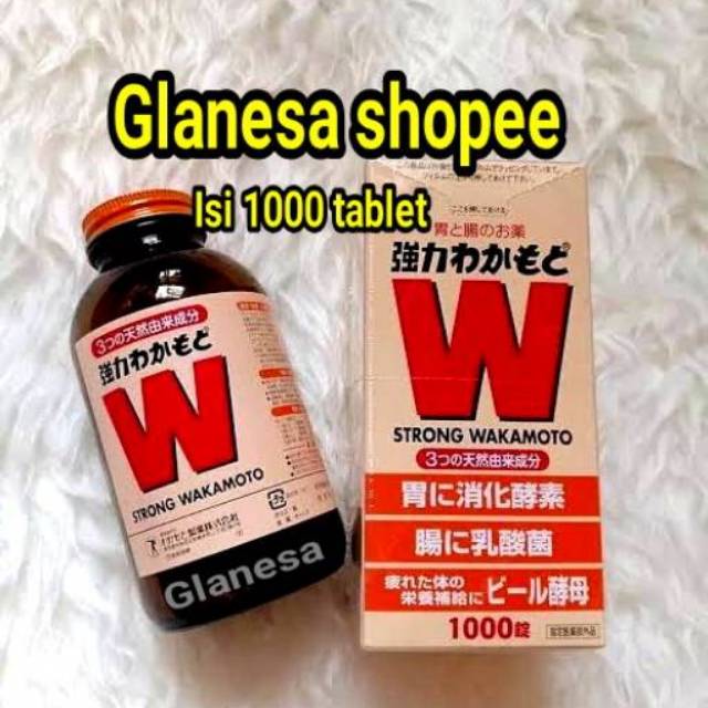 Strong wakamoto.. Obat maag ampuh.. Asli Japan