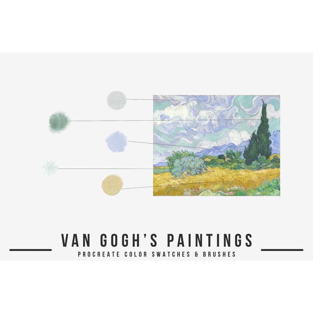 Procreate Brush - Van Gogh's Art