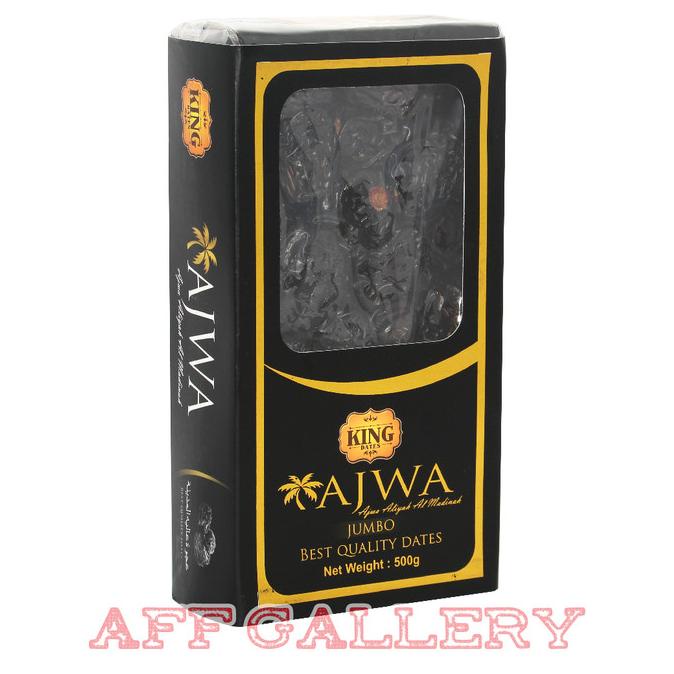 

READY KURMA DATES KING AJWA 500GR | KING AJWA AL MADINAH | KING AJWA 500GR