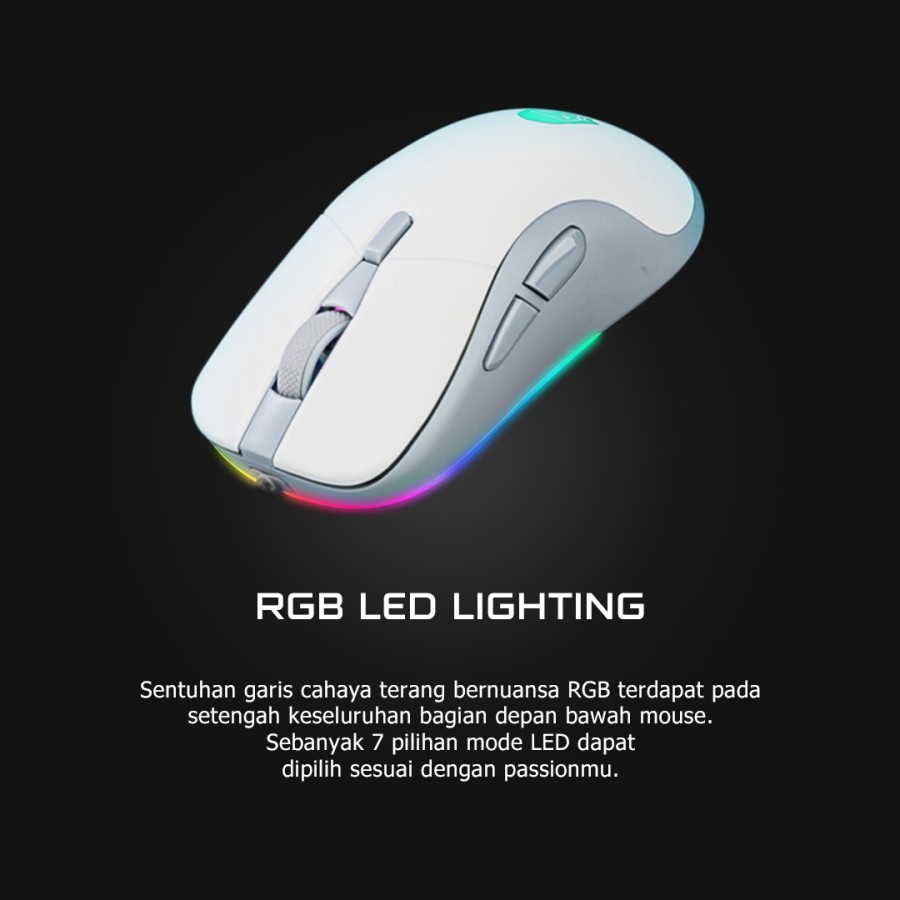 Mouse Digital Alliance Terra USB - DA Gaming Mouse Terra 7 Button With Led Light