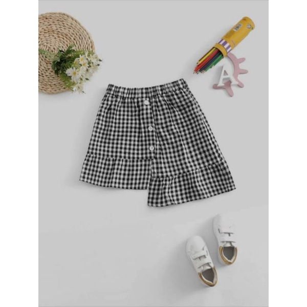 Skirt Anak Rufle Aira  -  Rok Pendek Anak Aira (1-6 thn)