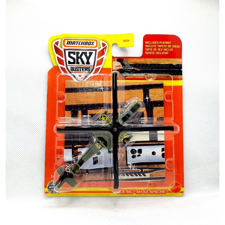 Miniatur Pesawat Terbang Matchbox Sky Busters Diecast pesawat Die-cast Helikopter