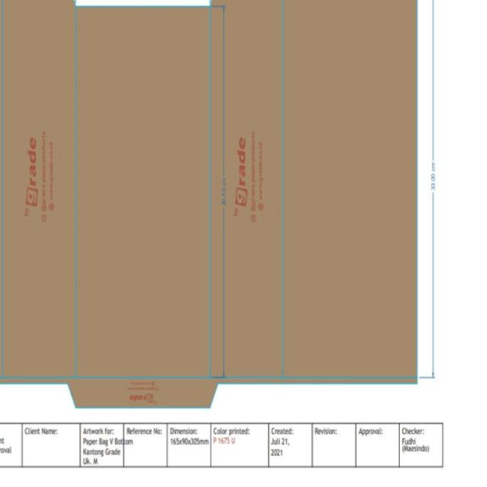 

◊ (Isi 100) Paper Bag Grade Kantong Kertas 13x25x8 / Paper Bag COKLAT / Kraft Bag Pembungkus Gorengan ♤