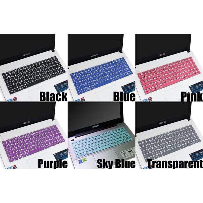 Laptop Accessories: Keyboard Cover Asus 14" - Solid