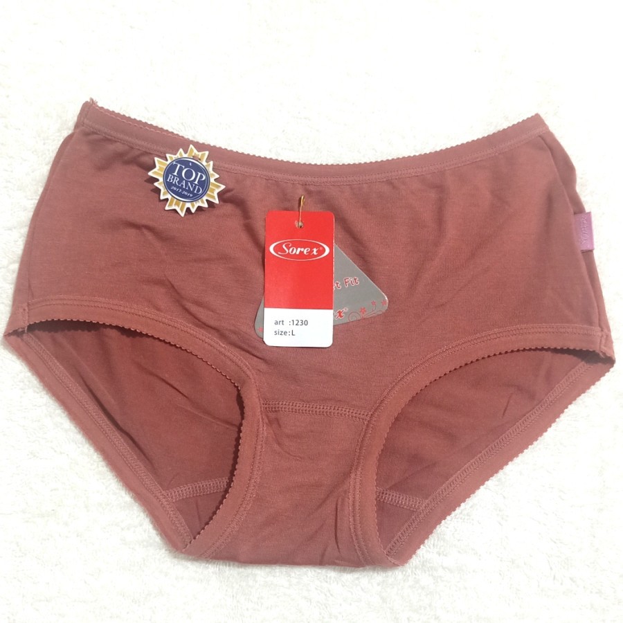 3 Pcs Celana Dalam Wanita Sorex 1230  Super Soft Underwear CD