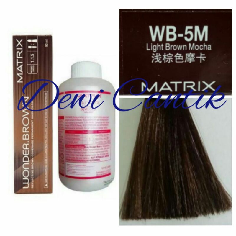 MATRIX WONDER BROWN LIGHT BROWN MOCHA / WB-5M DAN OXYDANT