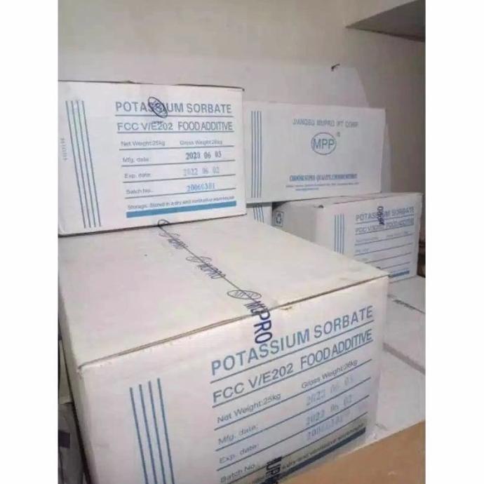 

Khusus JNE Trucking Potassium Sorbate 1DUS (25kg) ---NEW---