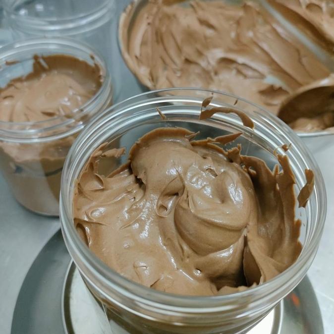 

(BISA COD) choco Butter cream siap pakai enak wijsman wangi asli Lawskitchen 250g EKSLUSIF Kode 92