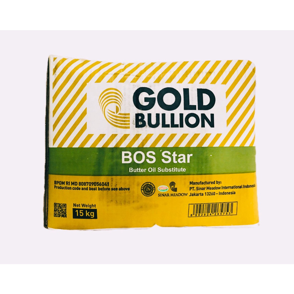 

GOLD BULLION STAR BUTTER OIL SUBTITUTE 15KG