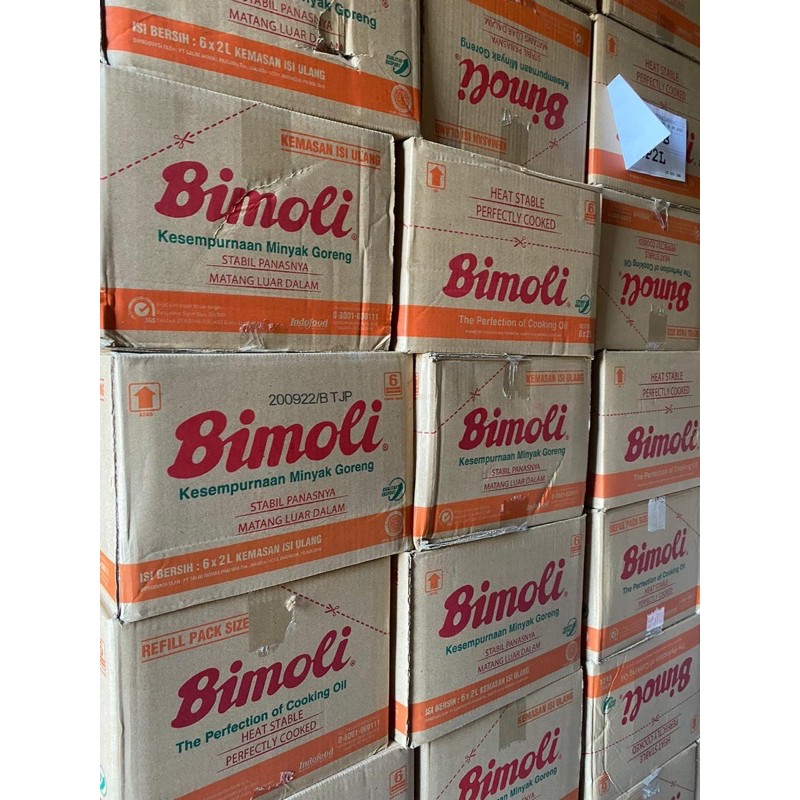 Minyak goreng bimoli 1 dus isi 6 @2Liter