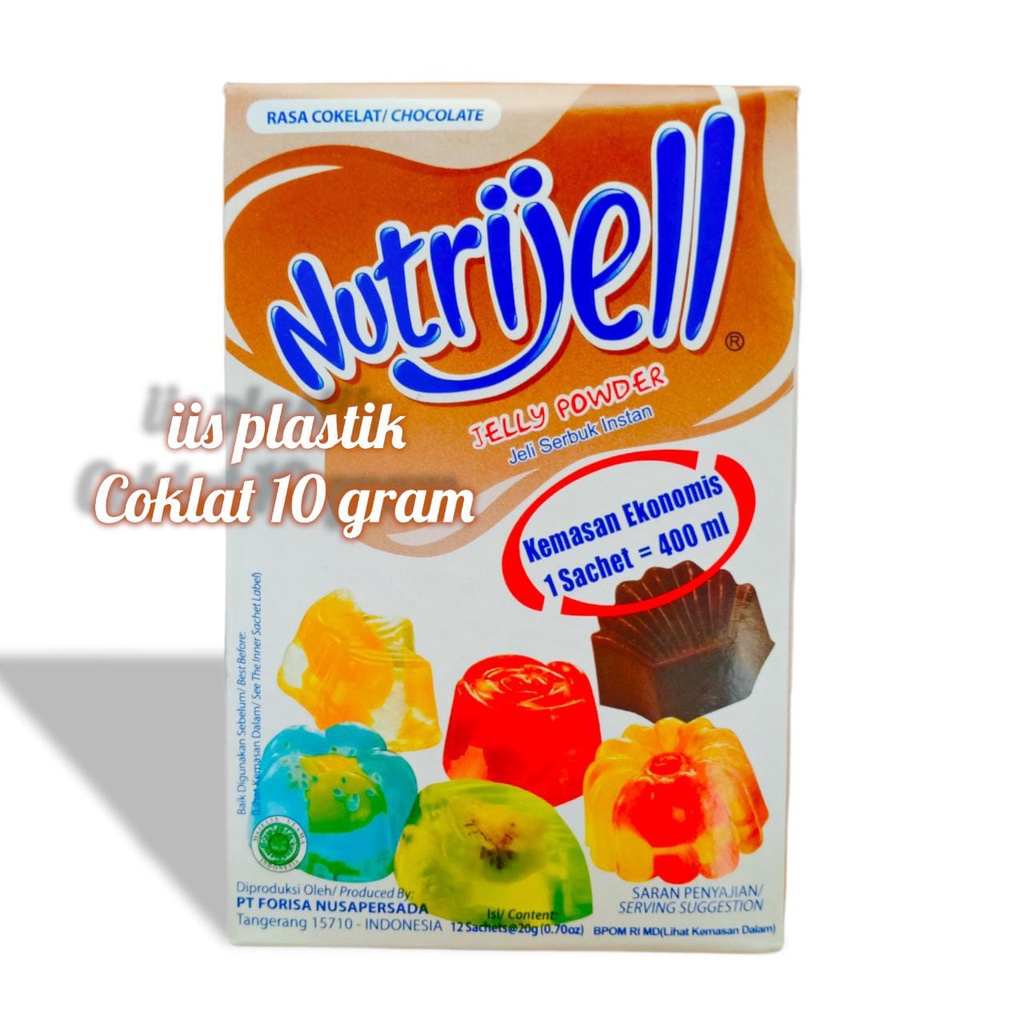 nutrijell 10 gram / nutrijell buah 10 gram / agar nutrijell buah 10 gram