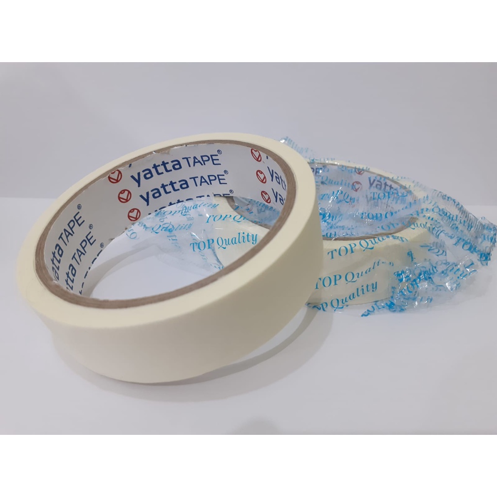 

Yatta Masking Tape - Lakban Kertas 24 mm x 20 Yards (18 m)