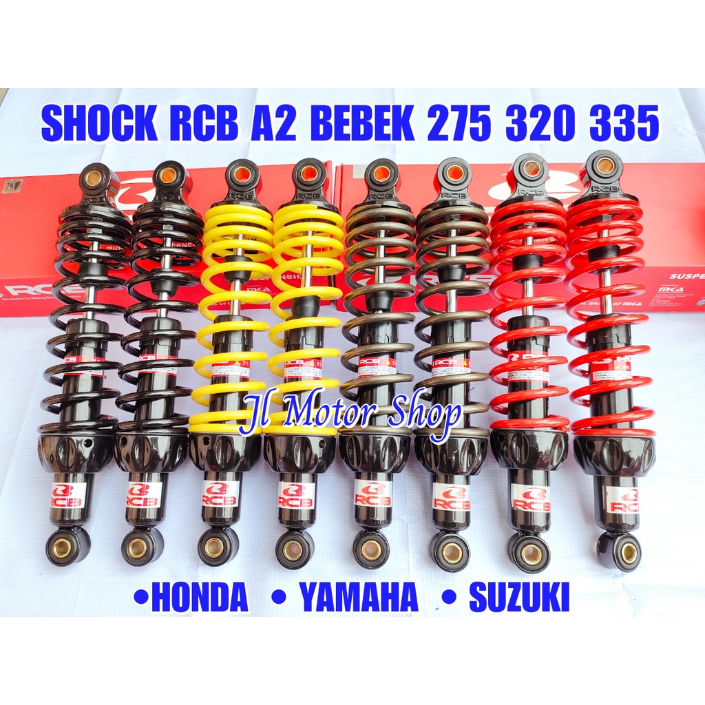 Shockbreaker Rcb Racingboy A2 Series Bebek 335 MM Tiger Supra Karisma Gl Pro Grand Revo Verza Rxking