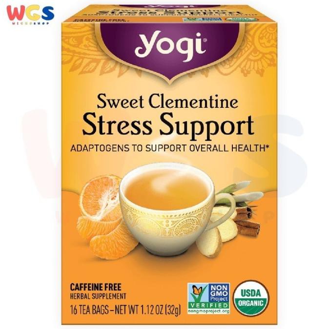

Jual Yogi Tea Sweet Clementine Stress Support 16 Tea Bags 32Gr Teh