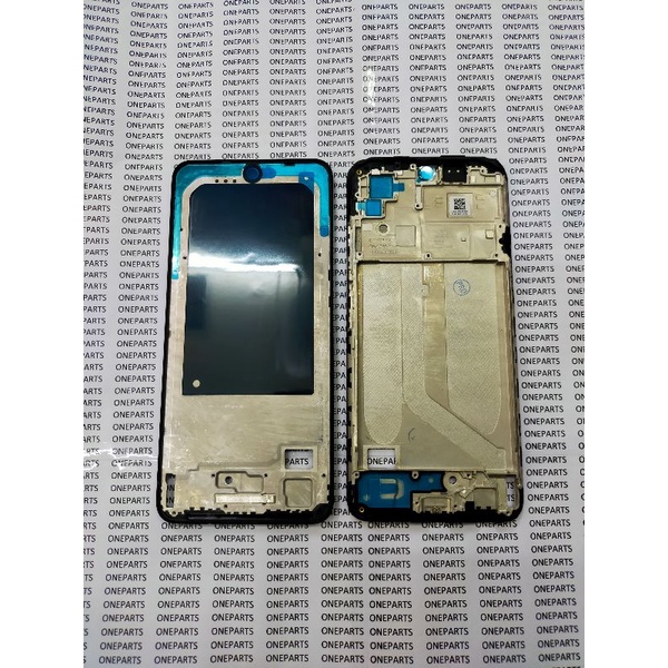 FRAME BEZZEL TULANG TENGAH DUDUKAN LCD XIAOMI REDMI NOTE 10 ORIGINAL