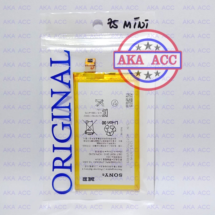 Batre Sony Xperia Z5 Mini Docomo SO02H SO-02H Batu Battery Baterai Tanam Original