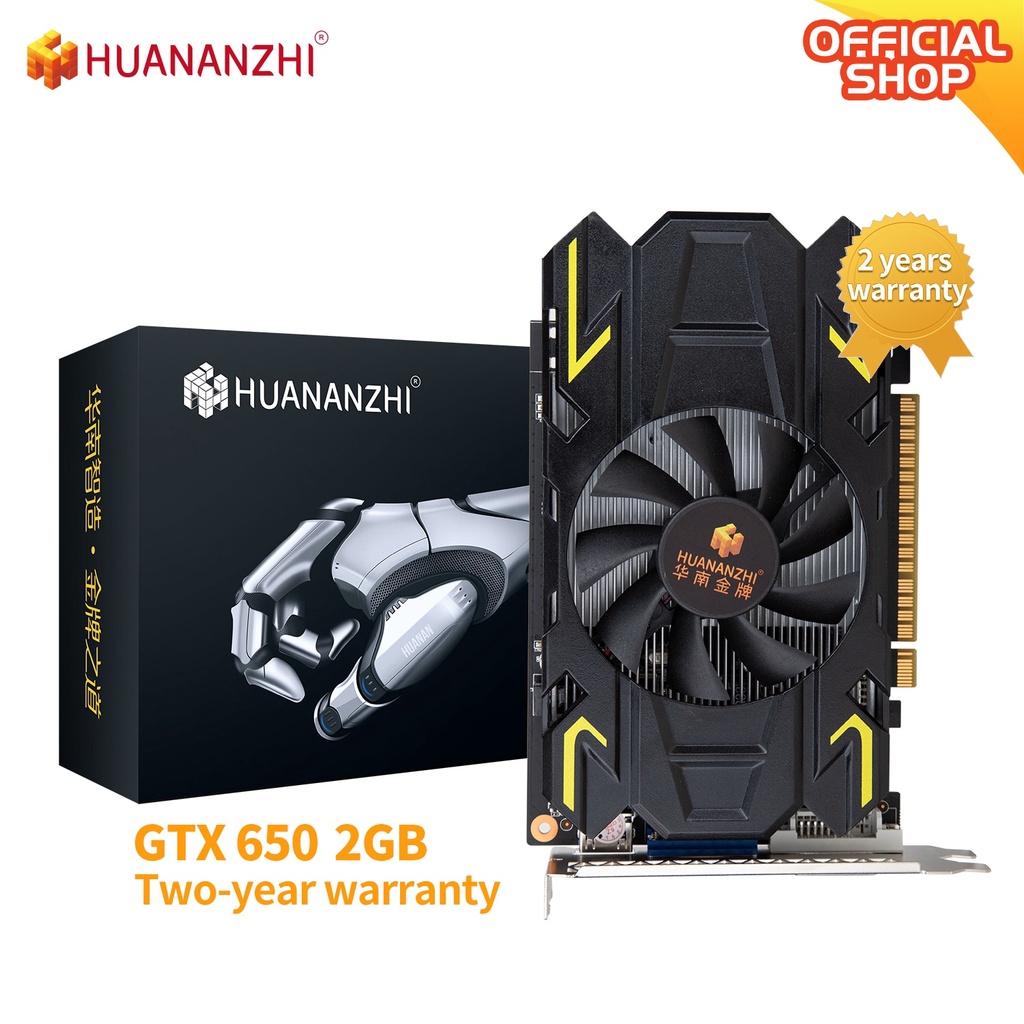PREORDER HUANANZHI GTX 650 2G Brand New Original Graphics Cards 128Bit GDDR5 HDMI-Compatible VGA DVI