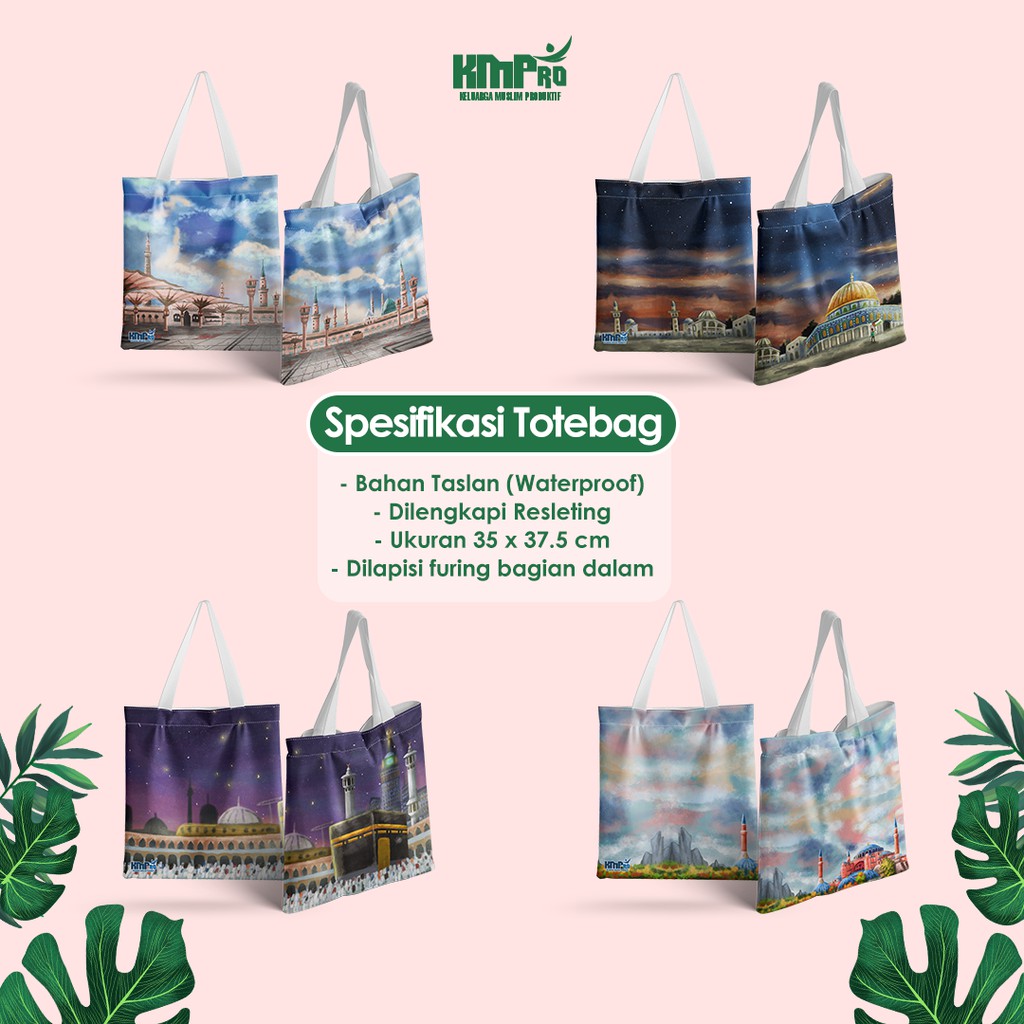 

ISLAMIC TOTEBAG + BONUS KALENDER PUASA+PULPEN+NOTEBOOK
