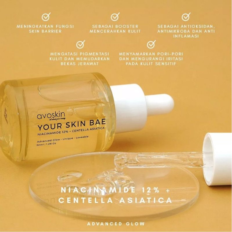 Avoskin Your Skin Bae Niacinamide 12% + Centella Asiatica