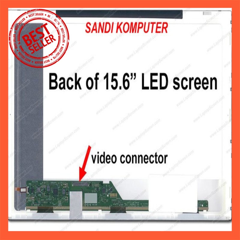 Layar LCD LED Laptop Fujitsu A561