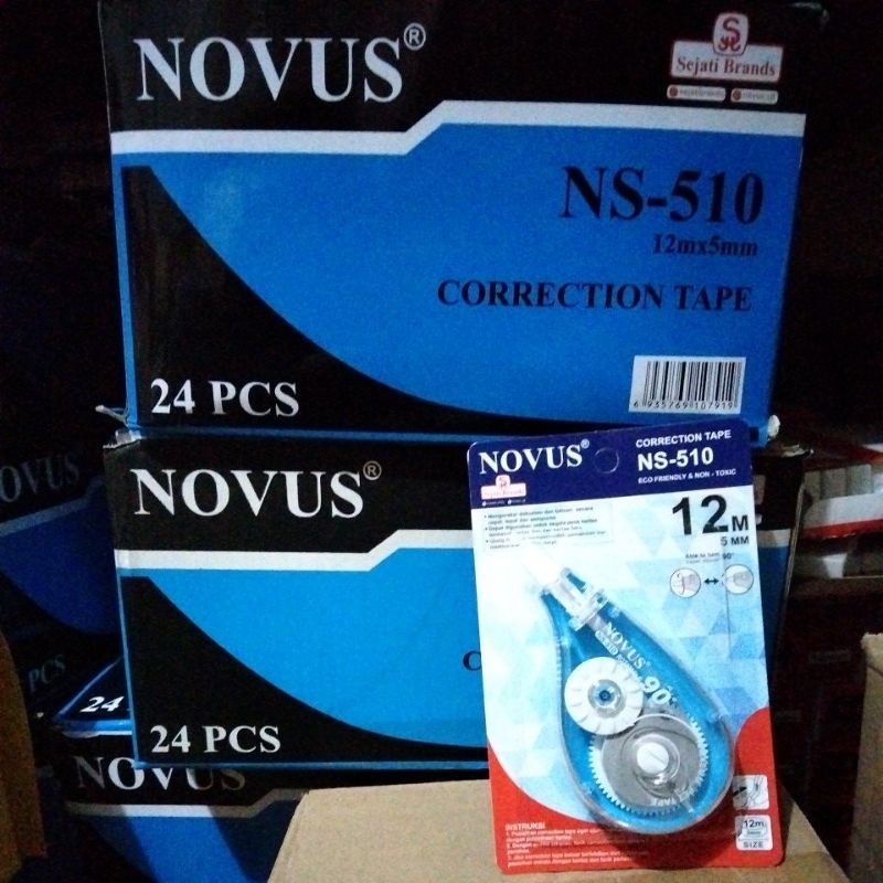 

Correction Tape Novus 12m x 5mm