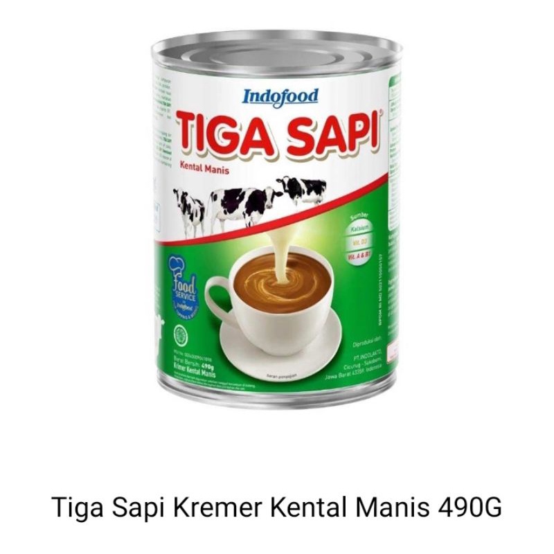 

tiga sapi krimer kental manis 490gr