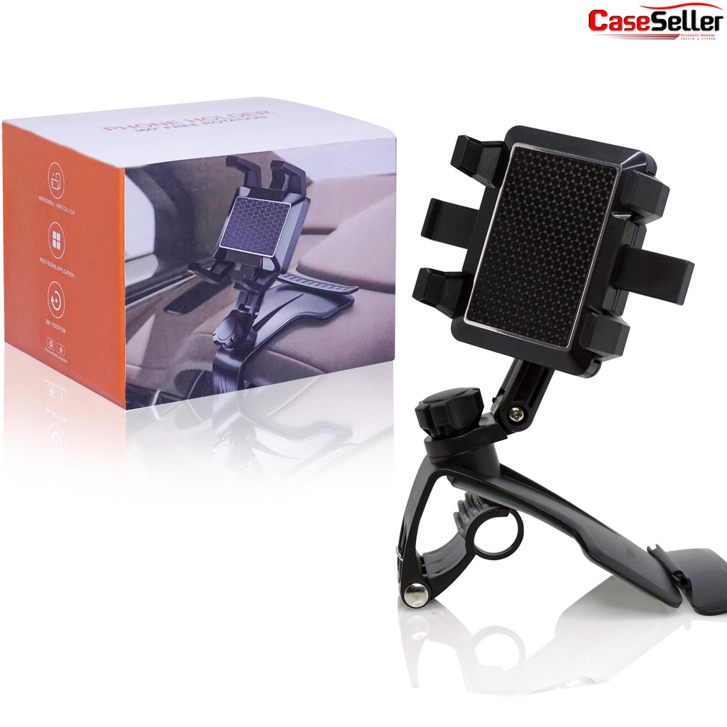 Car Holder with Park Card CH 408 360° Rotation Phone Holder Portable CaseSeller